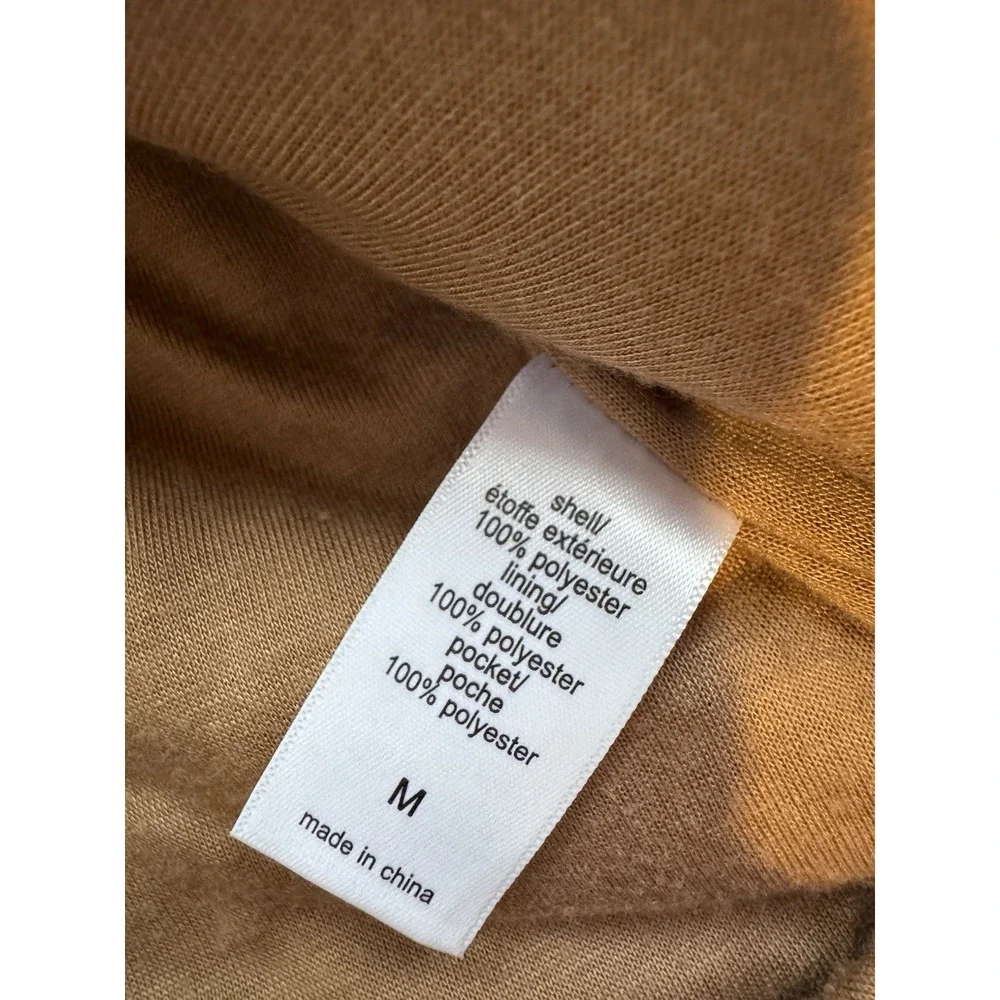 Maurice's Womens Size‎ Medium Brown Soft Faux Fur Zipper Vest with Pockets